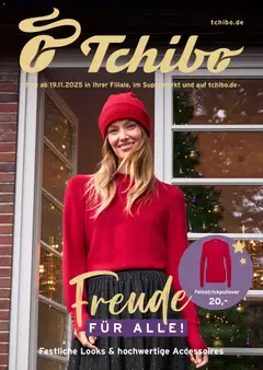 Prospekt Tchibo Festliche Looks  ab 19.11.2025 gültig