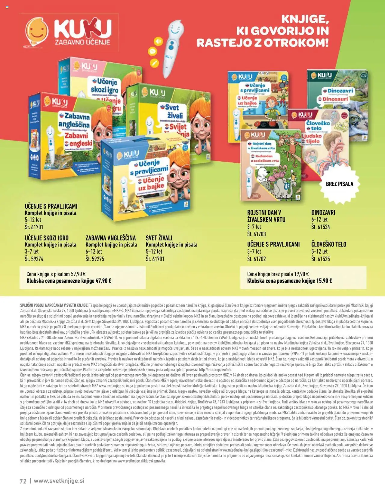 Novi Svet knjige katalog ponudbe – veljaven od 01.10.2025 | Stran: 72 | Izdelki: Knjiga, Pisala
