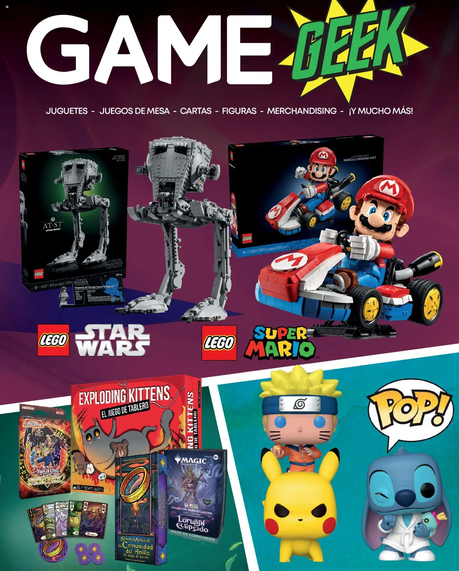 Game folleto │ válido desde el 10.12.2025 | Página: 1 | Productos: Anillos, Juegos de mesa, Juguetes, Mesa