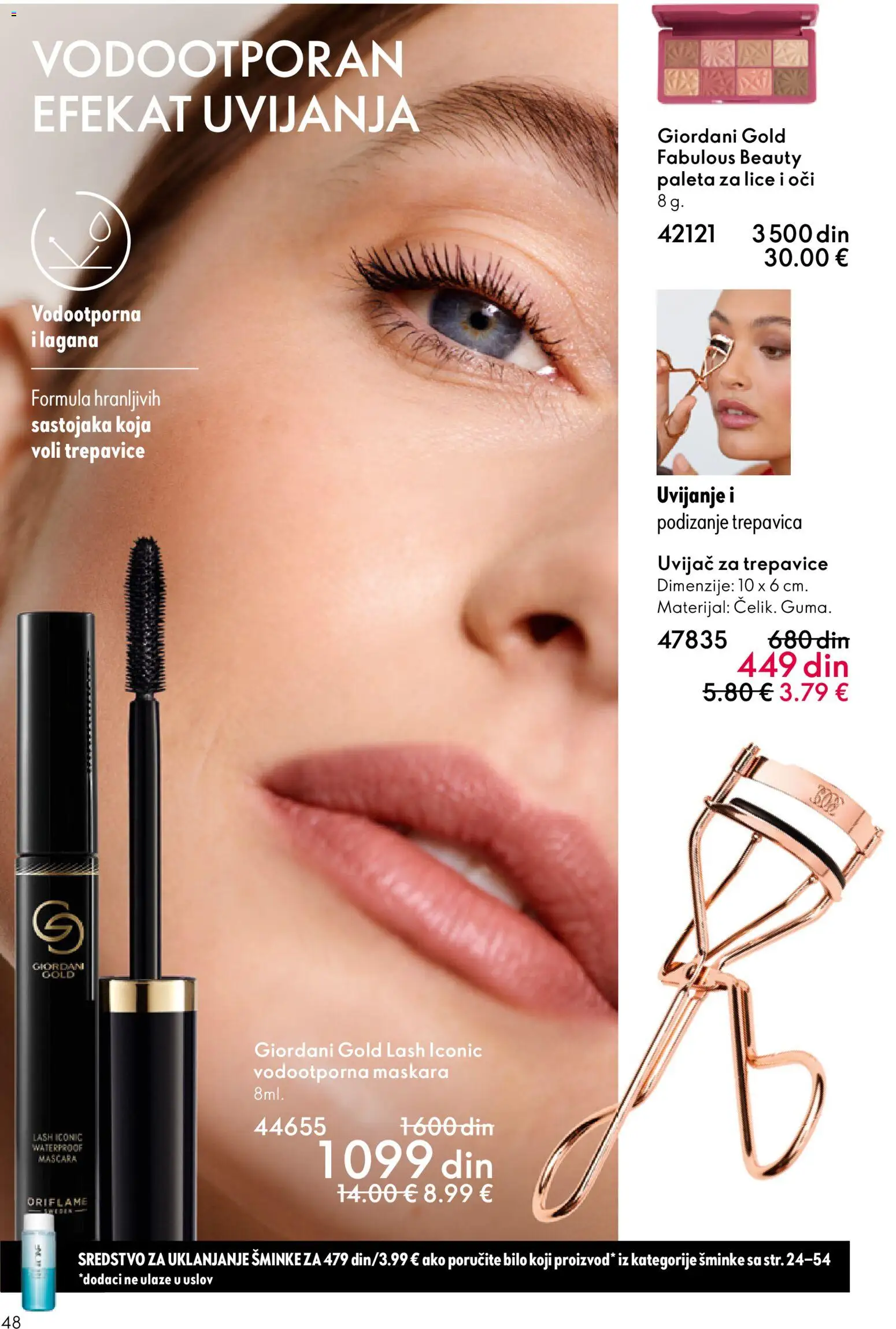Oriflame katalog - važi od 31.12.2025 | Strana: 48 | Proizvode: Maskara
