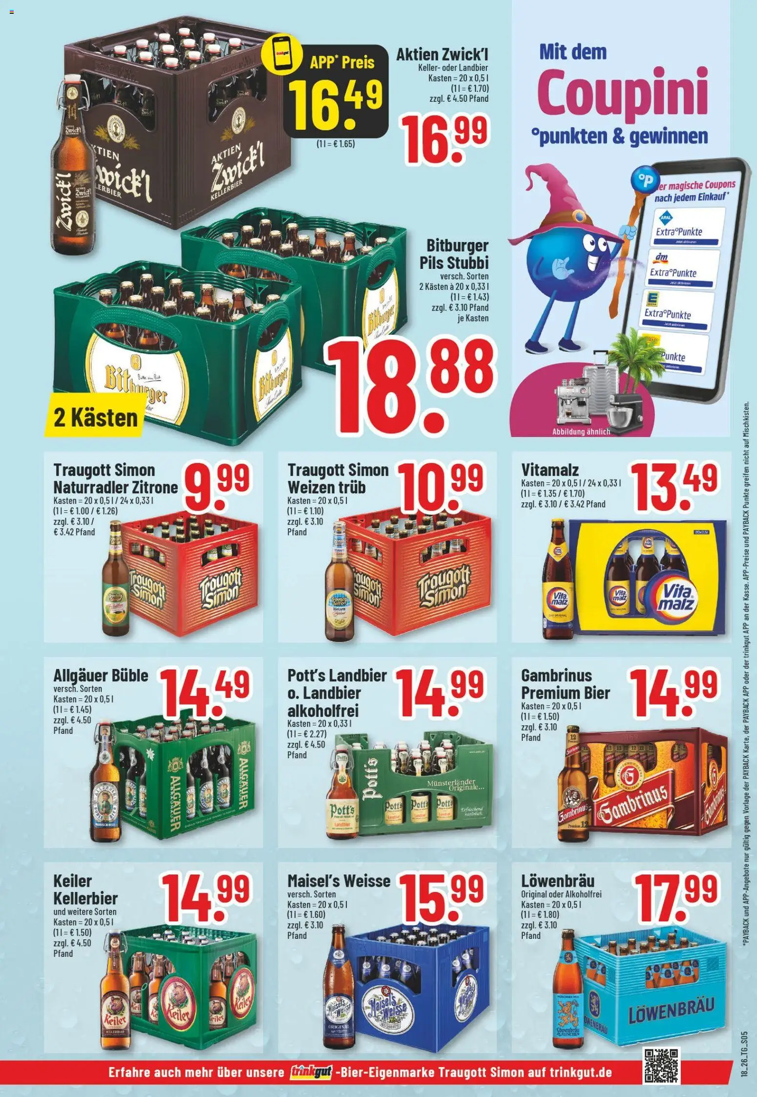 Trinkgut Prospekt 	 – gültig ab 27.04.2026 | Seite: 5 | Produkte: Bitburger, Bier, Pils, Zitrone