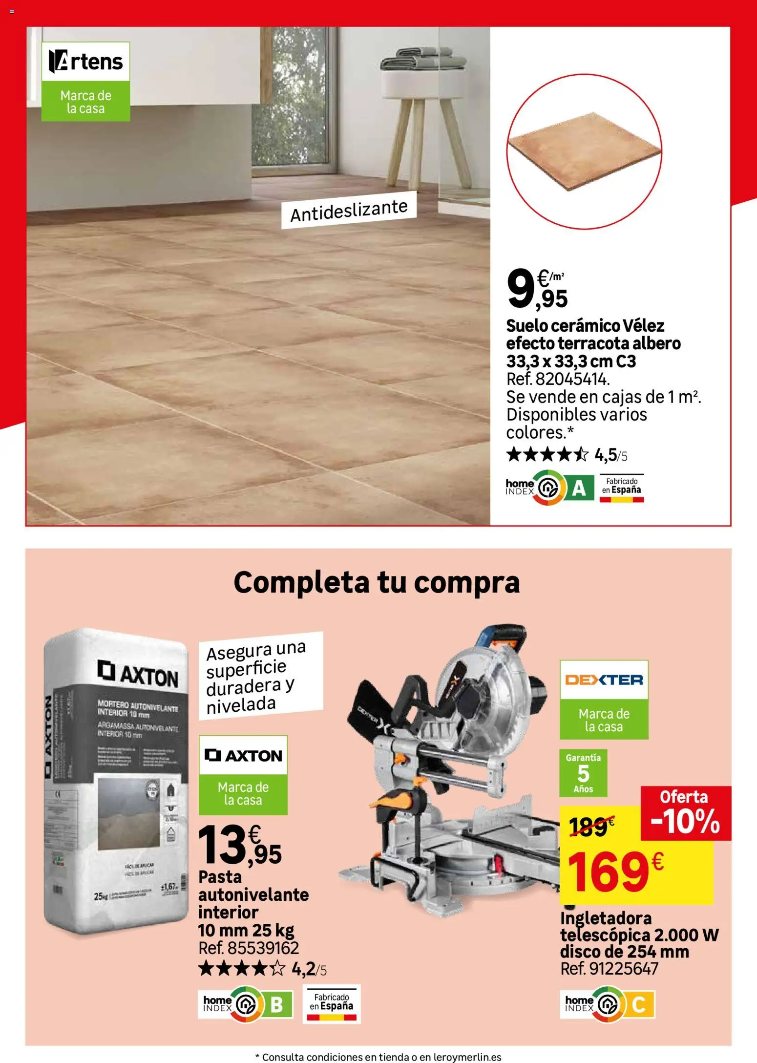 Leroy Merlin catálogo │ válido desde el 30.12.2025 | Página: 8 | Productos: Pasta, Disco