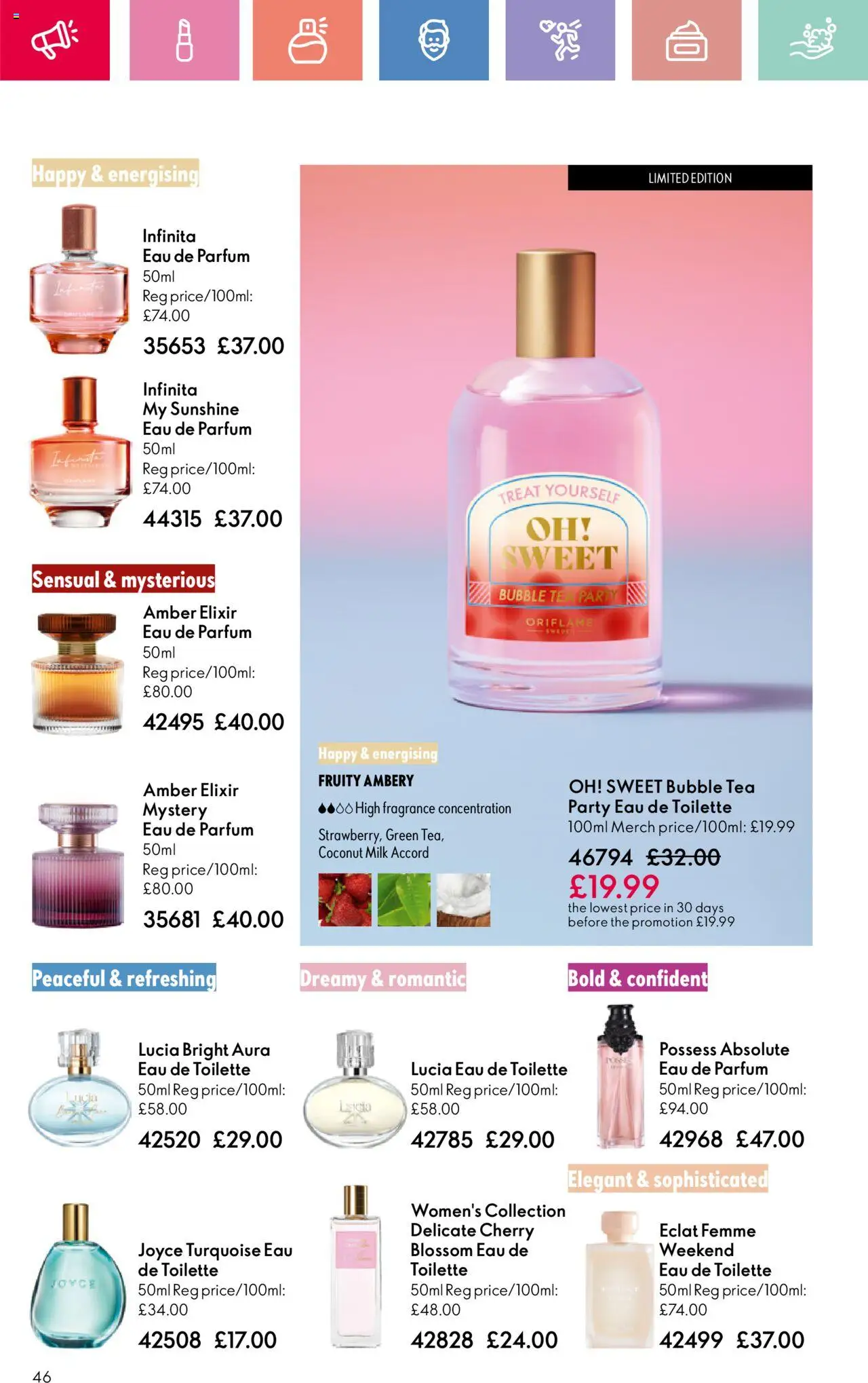  | Page: 46 | Products: Fragrance, Milk, Tea, Coconut