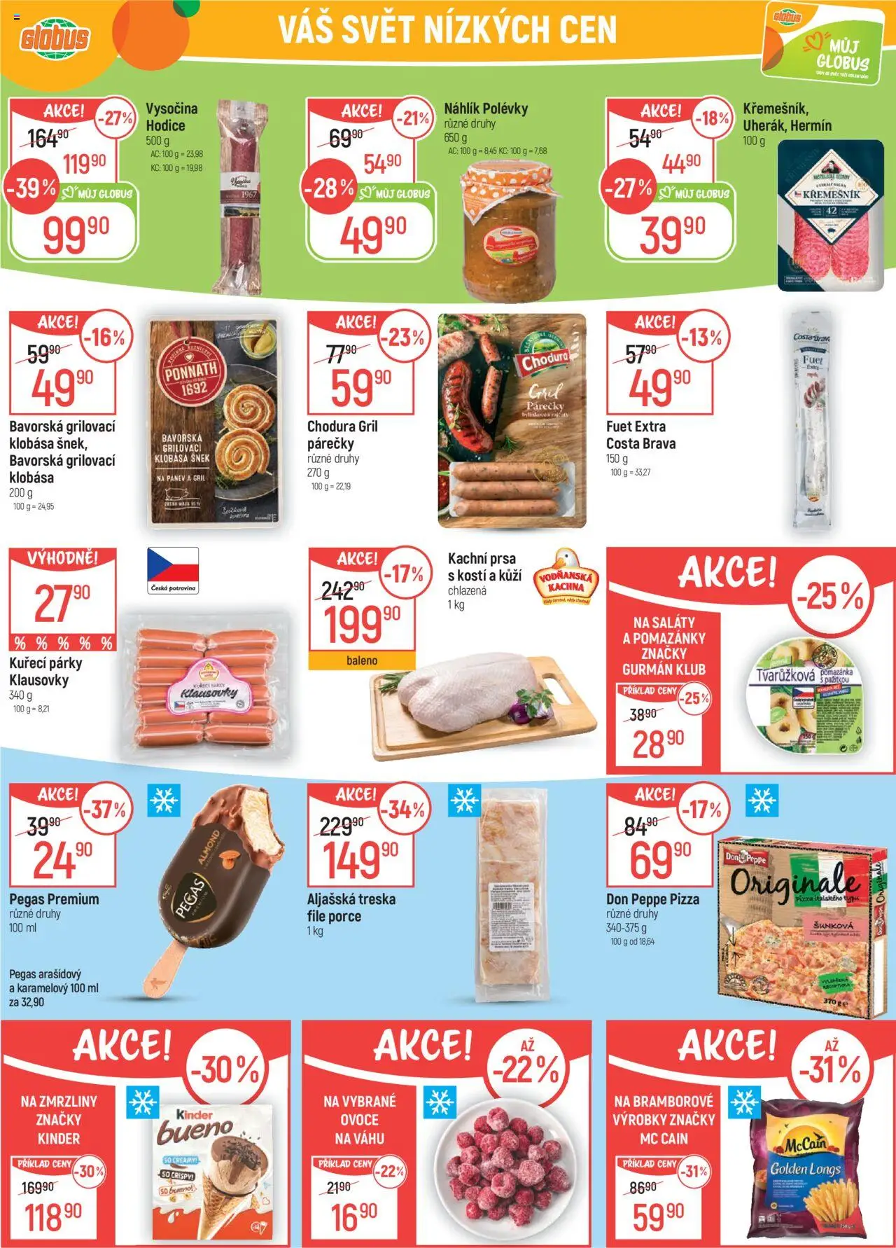 Globus leták - Havířov od 23.07.2025 | Strana: 24 | Produkty: Fuet Extra, Treska, Pánev, Fuet