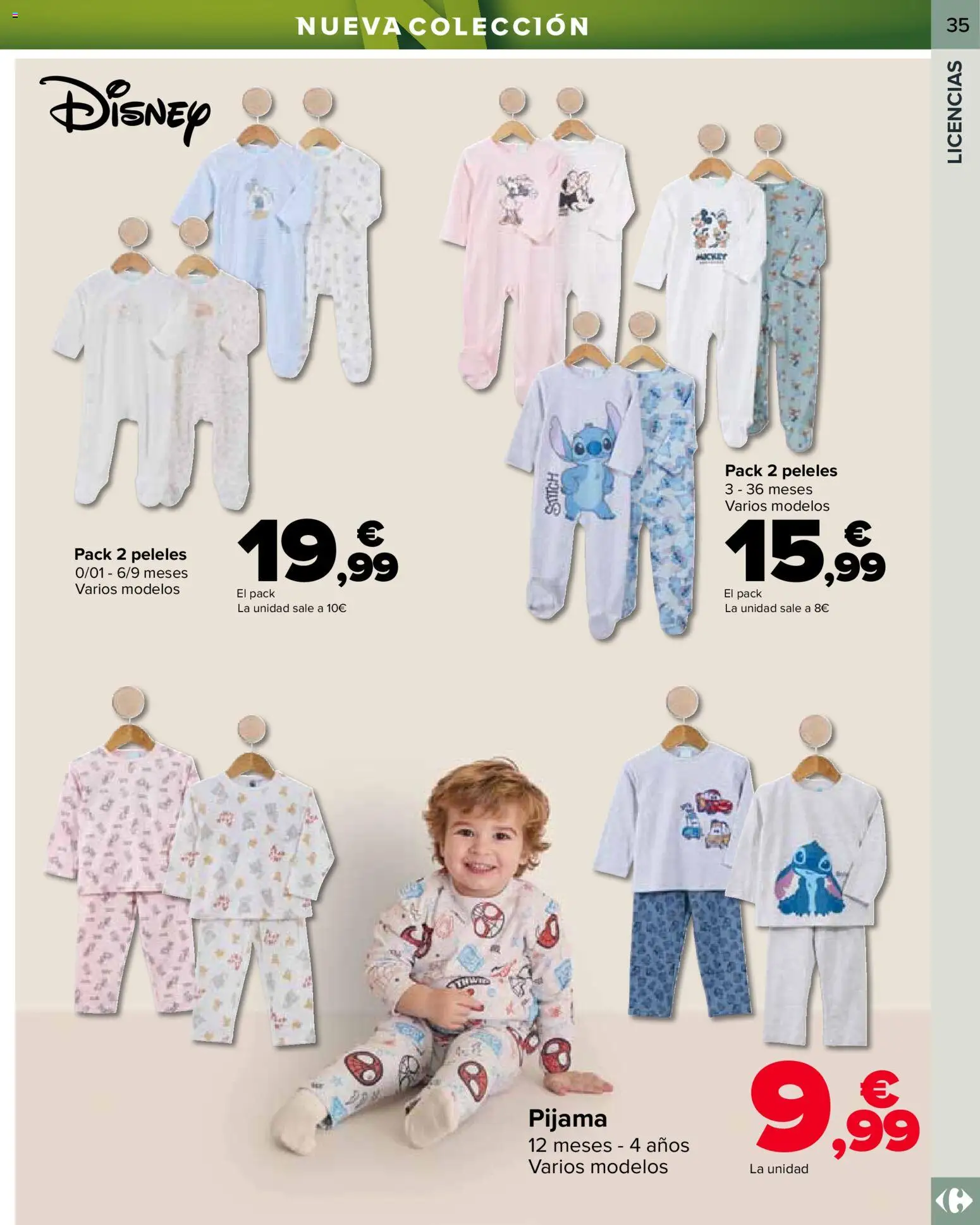 Carrefour Bebé │ válido desde el 25.02.2026 | Página: 35 | Productos: Pijama, Peleles