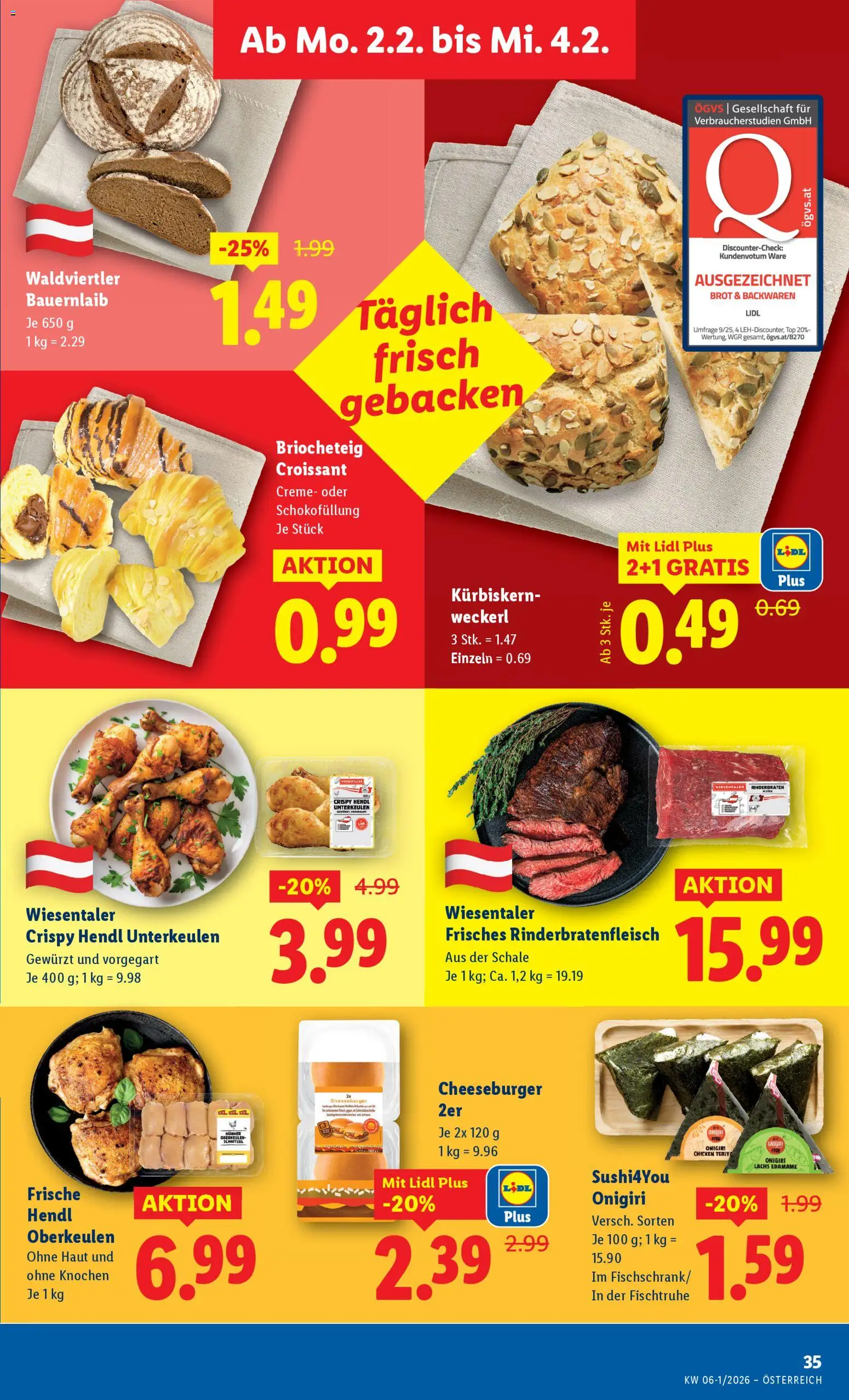 Lidl Flugblatt - Eisenstadt, Ebenfurth, Mattersburg gültig ab 29.01.2026 | Seite: 39