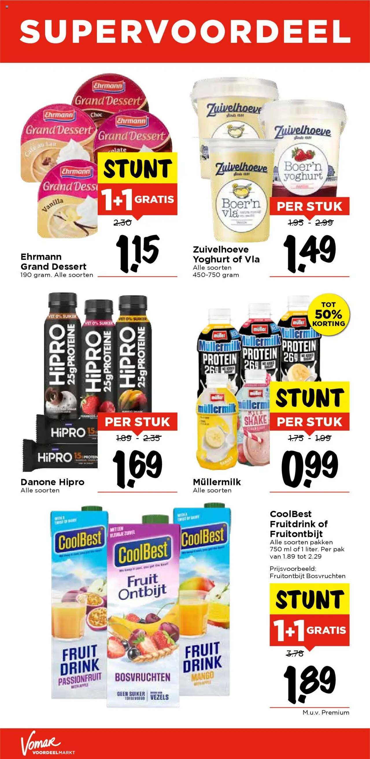  | Pagina: 26 | Producten: Yoghurt, Waffelini, Fruit, Mango