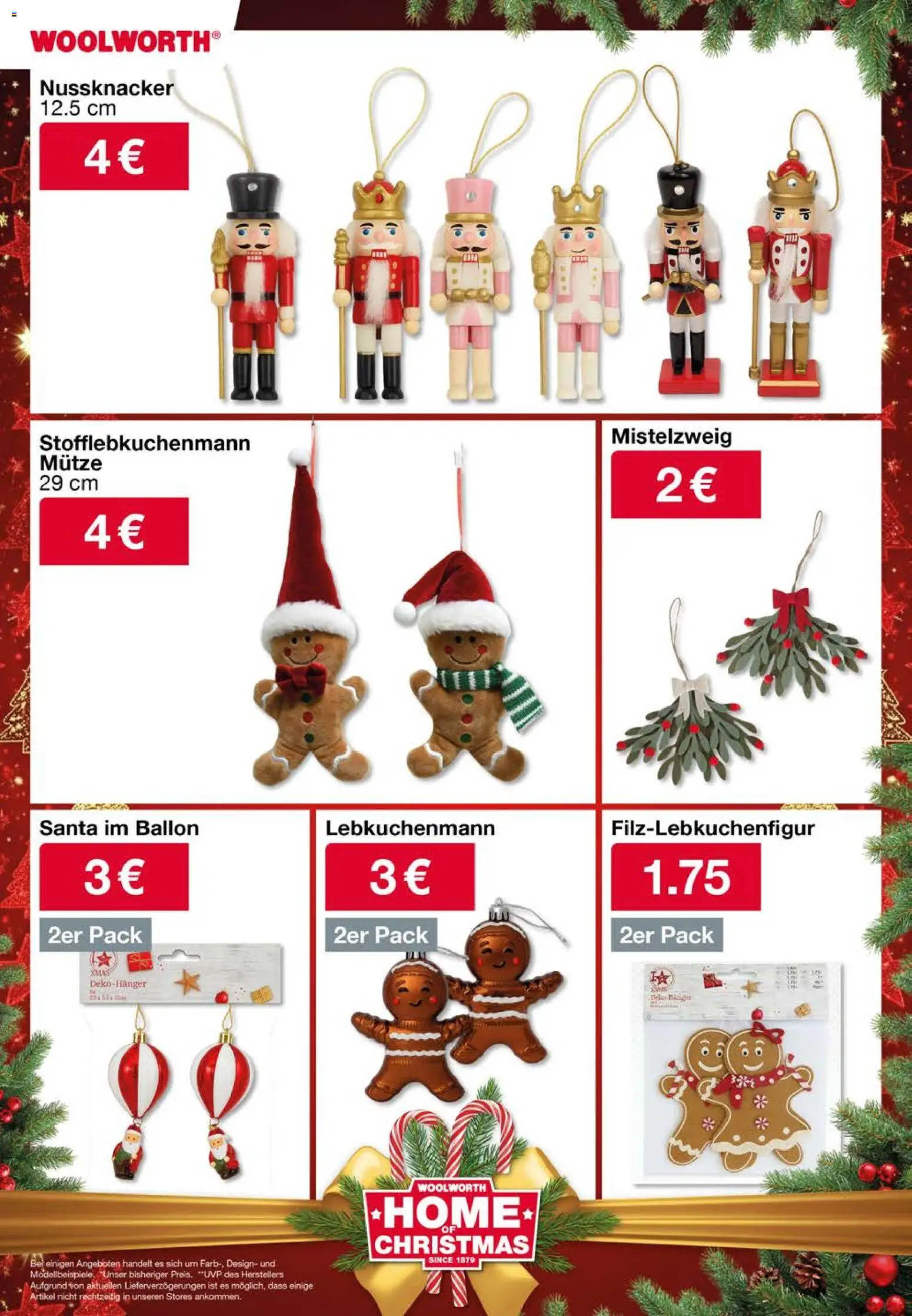 Woolworth  Weihnachtskatalog! gültig ab 24.10.2025 | Seite: 14