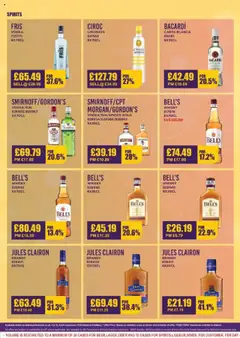 Preview of Bestway - Offers valid from 17.10.2025 | Page: 13 | Products: Whisky, Vodka