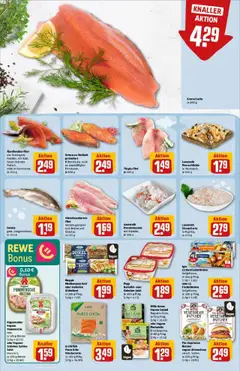 Rewe prospekt Hamburg	 - gültig ab dem 13.07.2025 | Seite: 12 | Produkte: Lachs, Räucherlachs, Fischstabchen, Brot