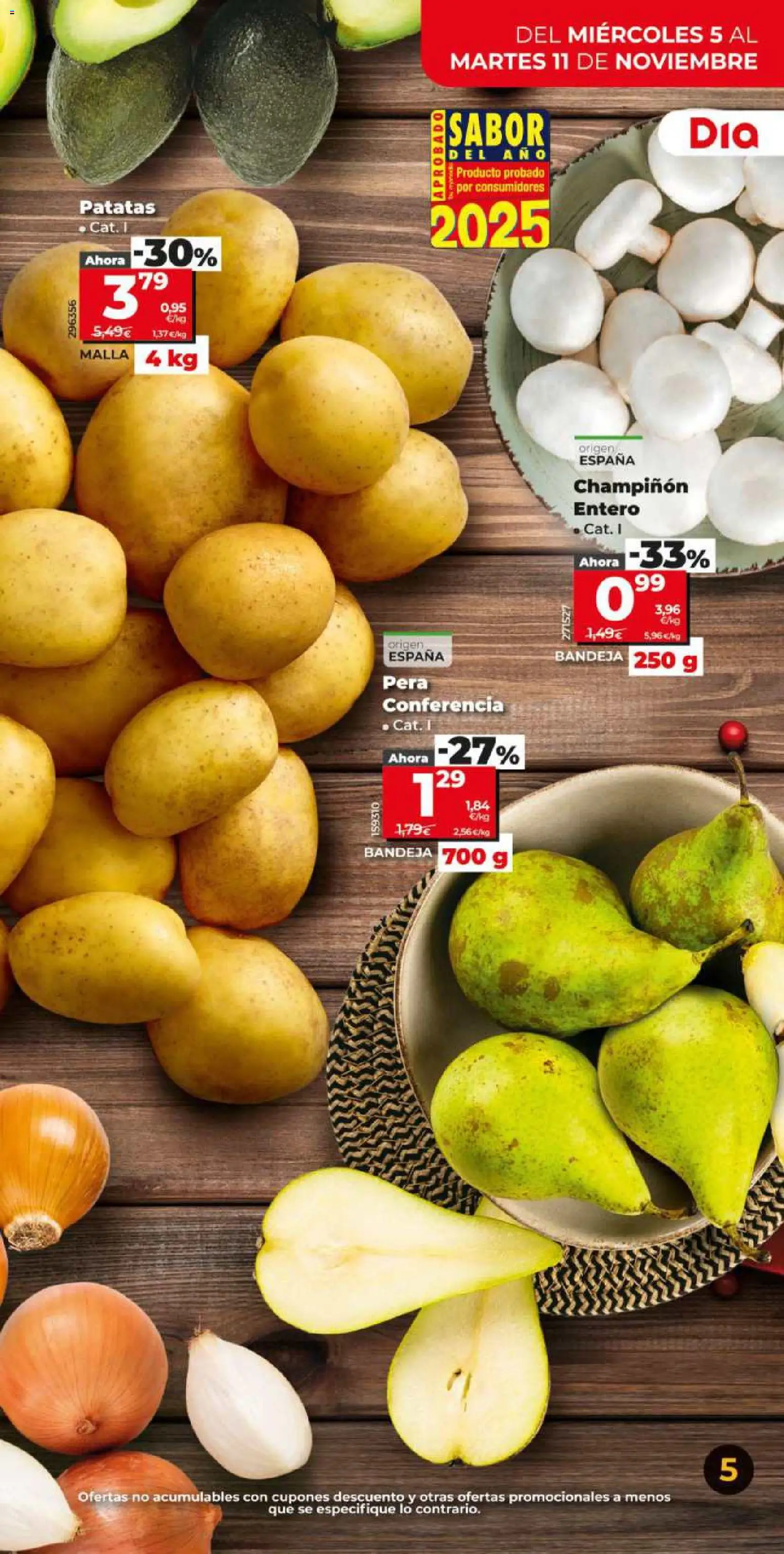 DIA folleto Market │ válido desde el 05.11.2025 | Página: 5 | Productos: Bandeja