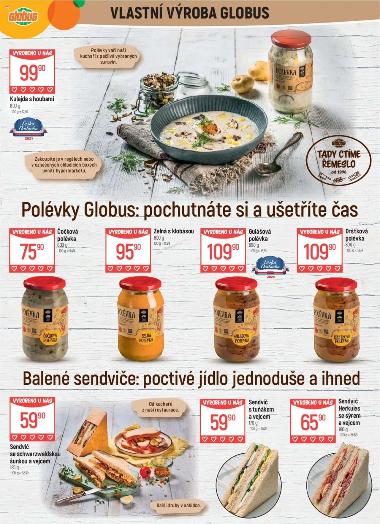 Globus leták od 13.08.2025 | Strana: 9 | Produkty: Globus, Kulajda