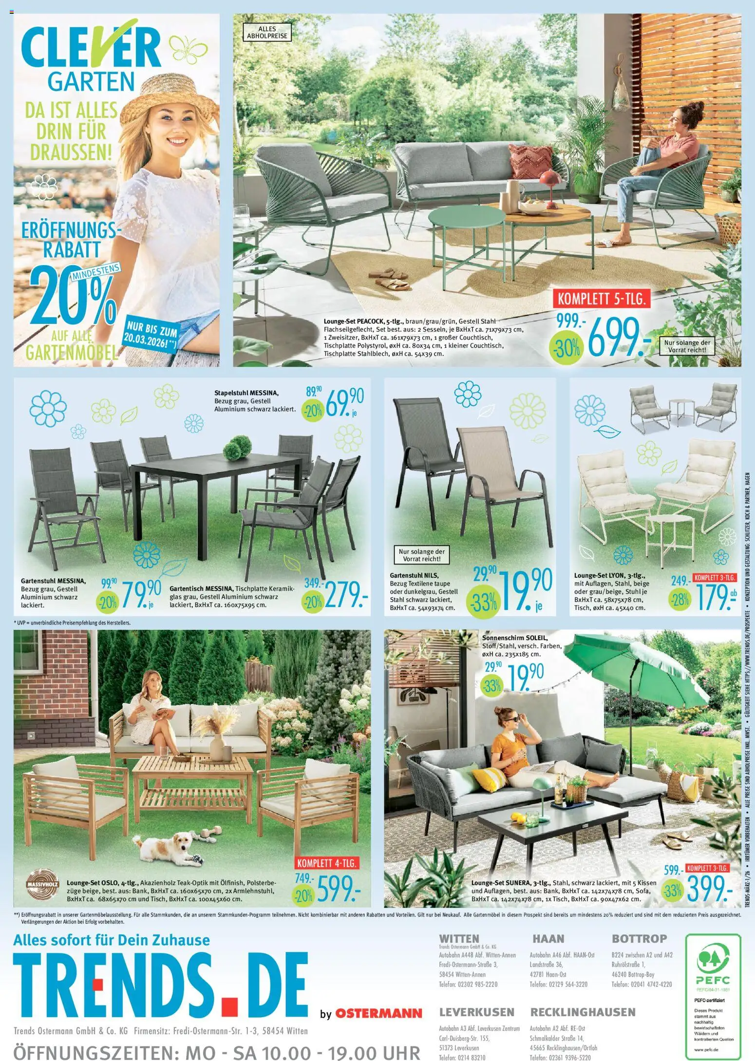 Trends Prospekt 	 – gültig ab 28.02.2026 | Seite: 5 | Produkte: Kissen, Stuhl, Sonnenschirm, Telefon