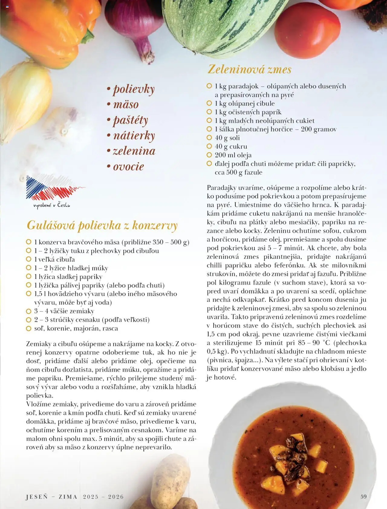 Nové Orion akcie – leták je platný od 25.09.2025 | Strana: 59 | Produkty: Špajza, Paradajky, Chilli, Zemiaky
