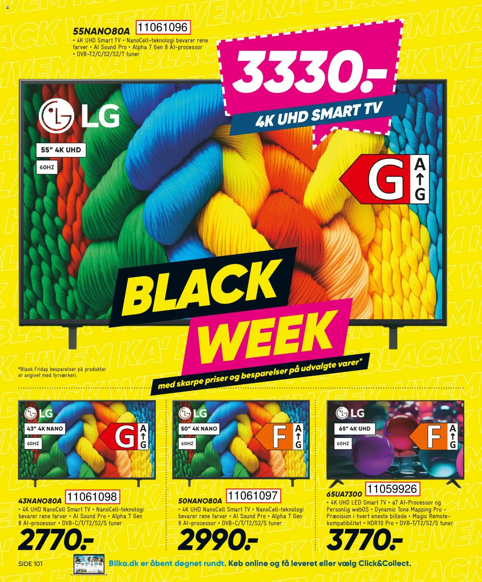 Bilka tilbudsavis – gyldig fra 28.11.2025 | Side: 8 | Produkter: Smart TV, TV
