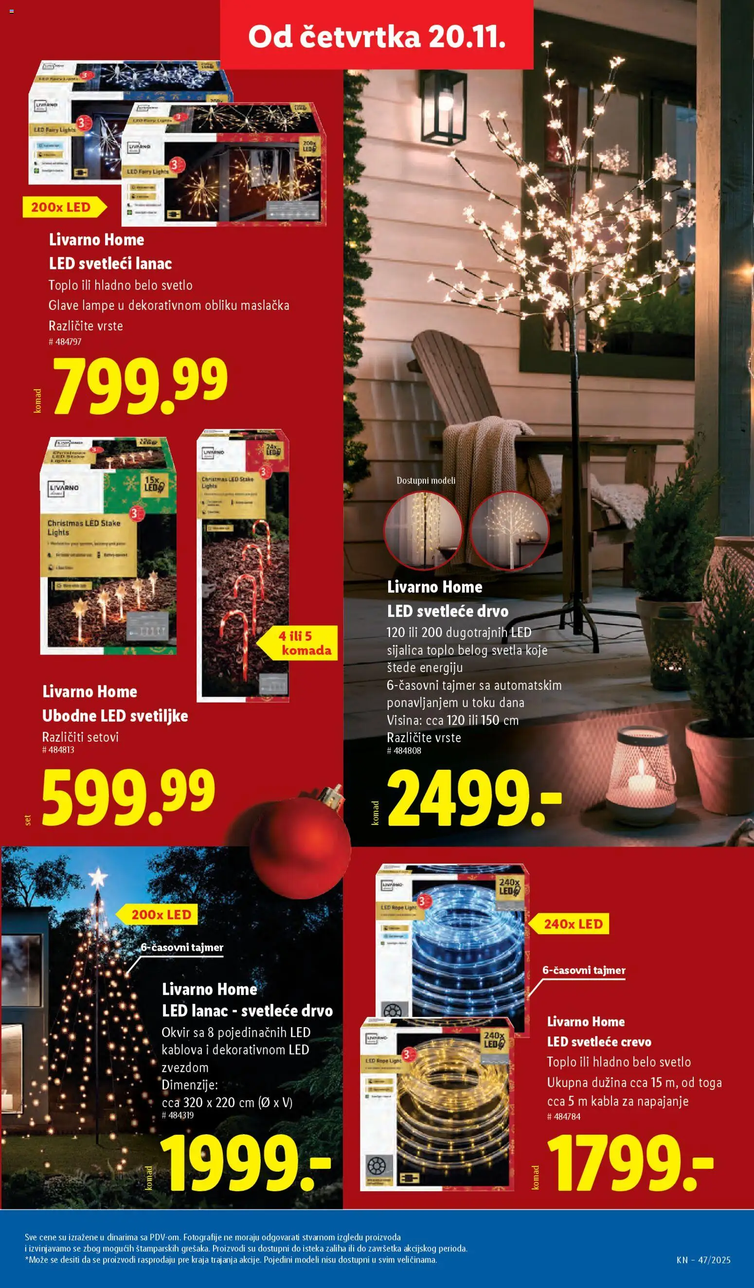 Lidl katalog - važi od 20.11.2025 | Strana: 57 | Proizvode: Sijalica, LED sijalica, Svetleće Drvo