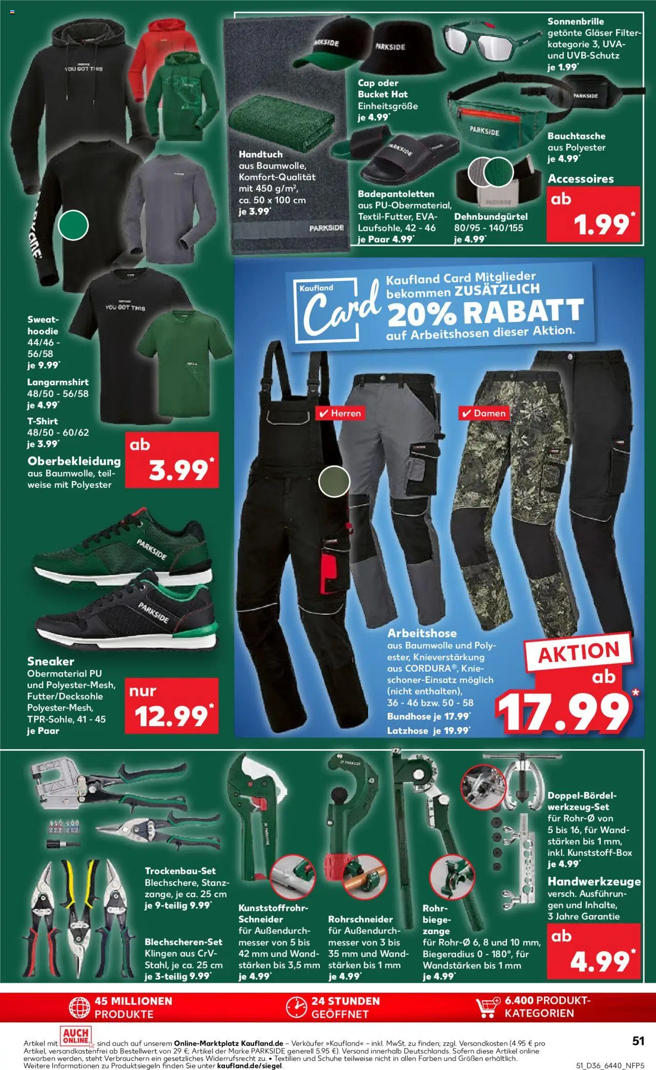 Kaufland prospekt Hannover	 – gültig ab 07.09.2025 | Seite: 51 | Produkte: Shirt, Cutter, Langarmshirt, Hoodie