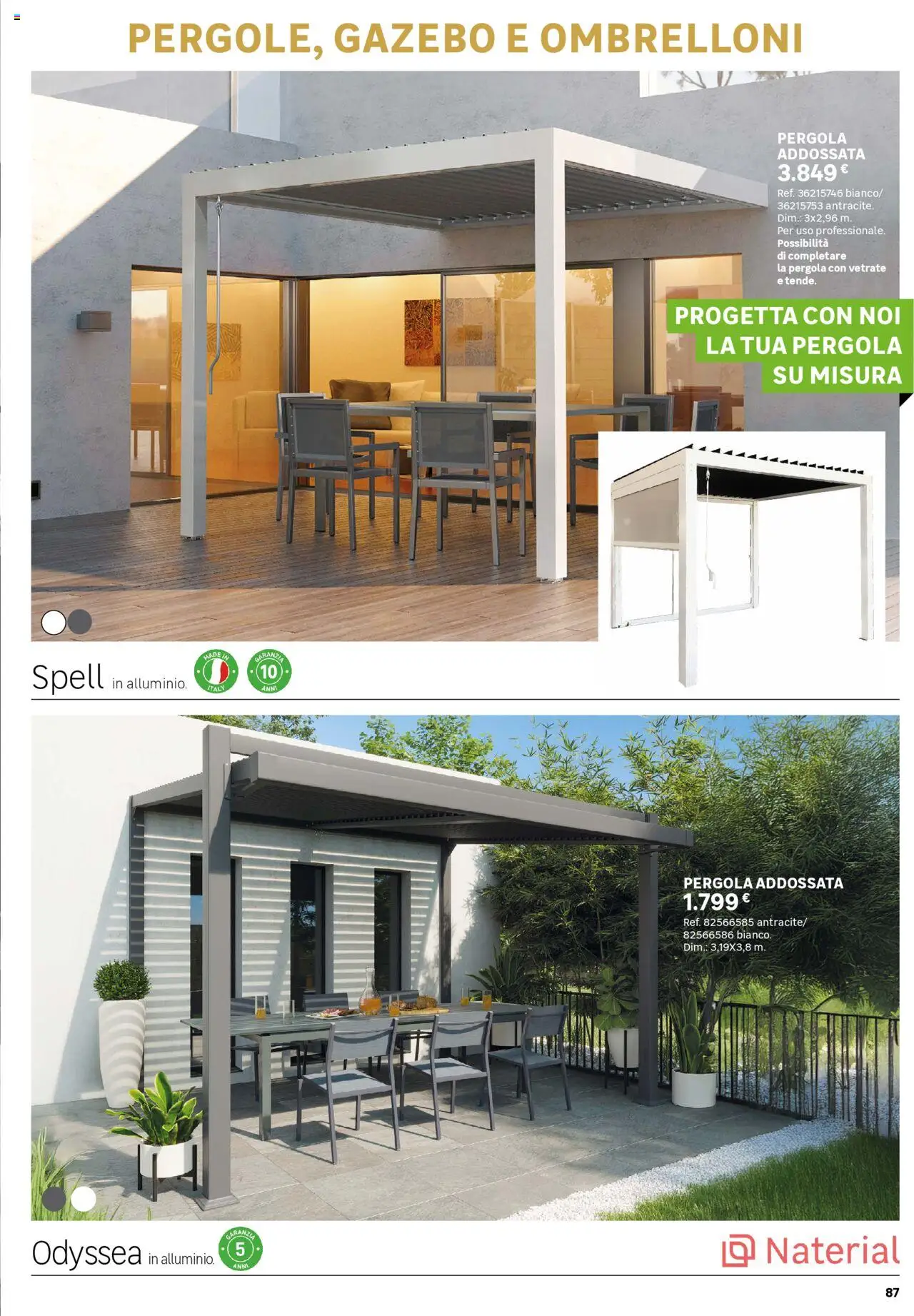 Volantino Leroy Merlin del 02.06.2025 | Pagina: 87 | Prodotti: Gazebo, Pergola