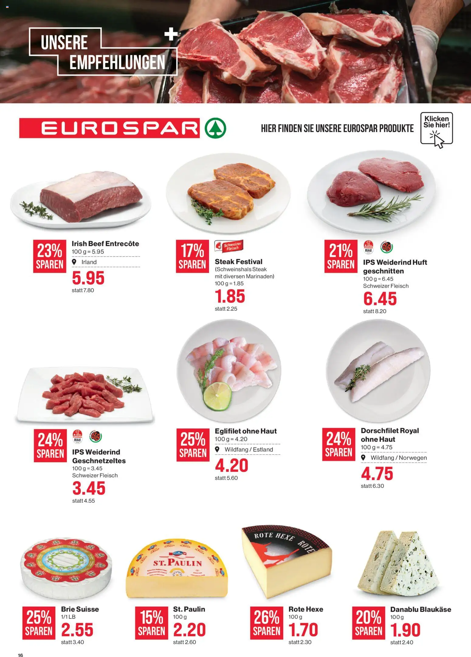 SPAR - SPAR Handels AG – gültig ab 26.03.2026 | Seite: 16
