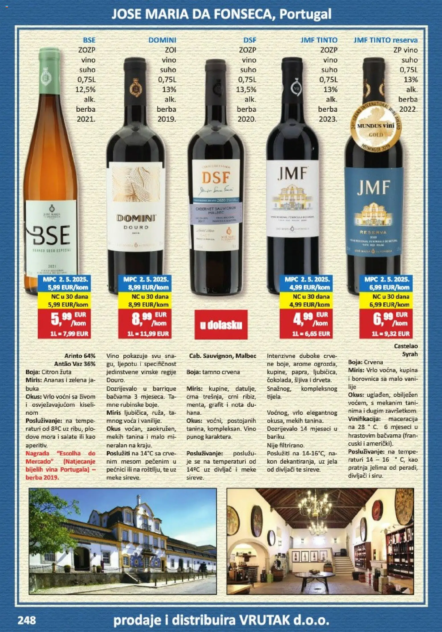 Vrutak katalog | vrijedi od 01.11.2025 | Stranica: 248 | Proizvodi: Vino, Ananas, Šljiva, Borovnica