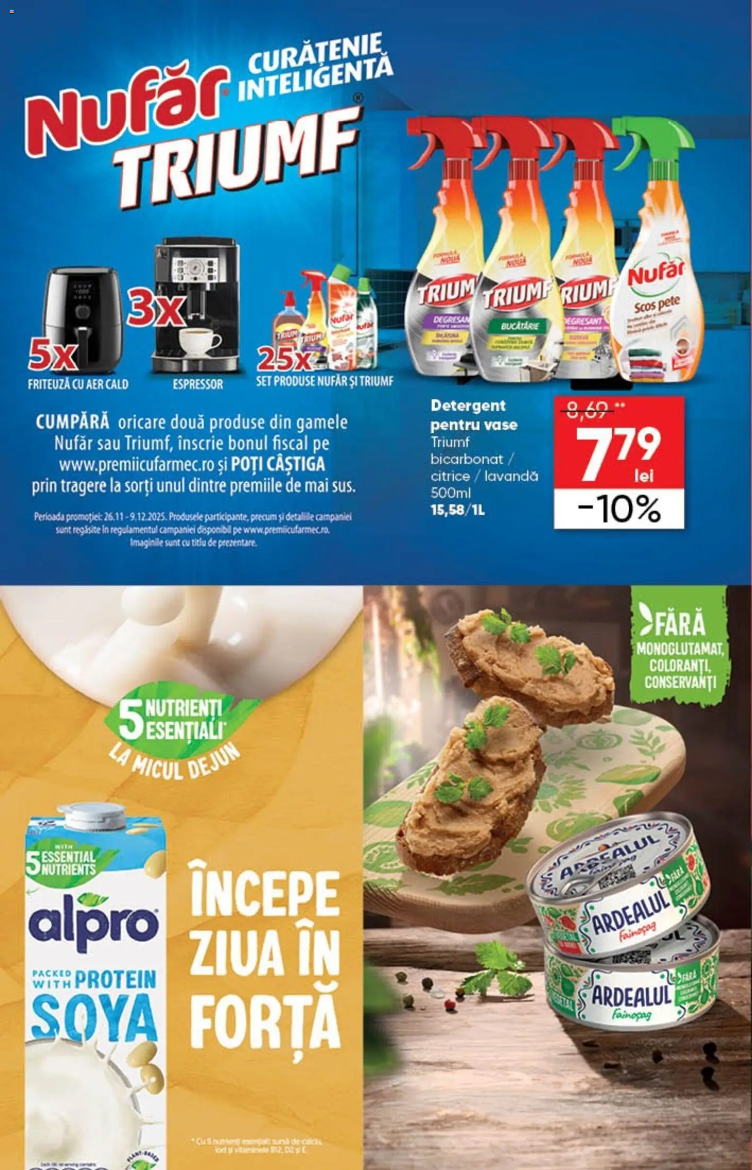 Noul catalog Profi – valabil de la 26.11.2025 | Pagină: 14 | Produse: Espressor, Friteuză, Bucătărie, Detergent