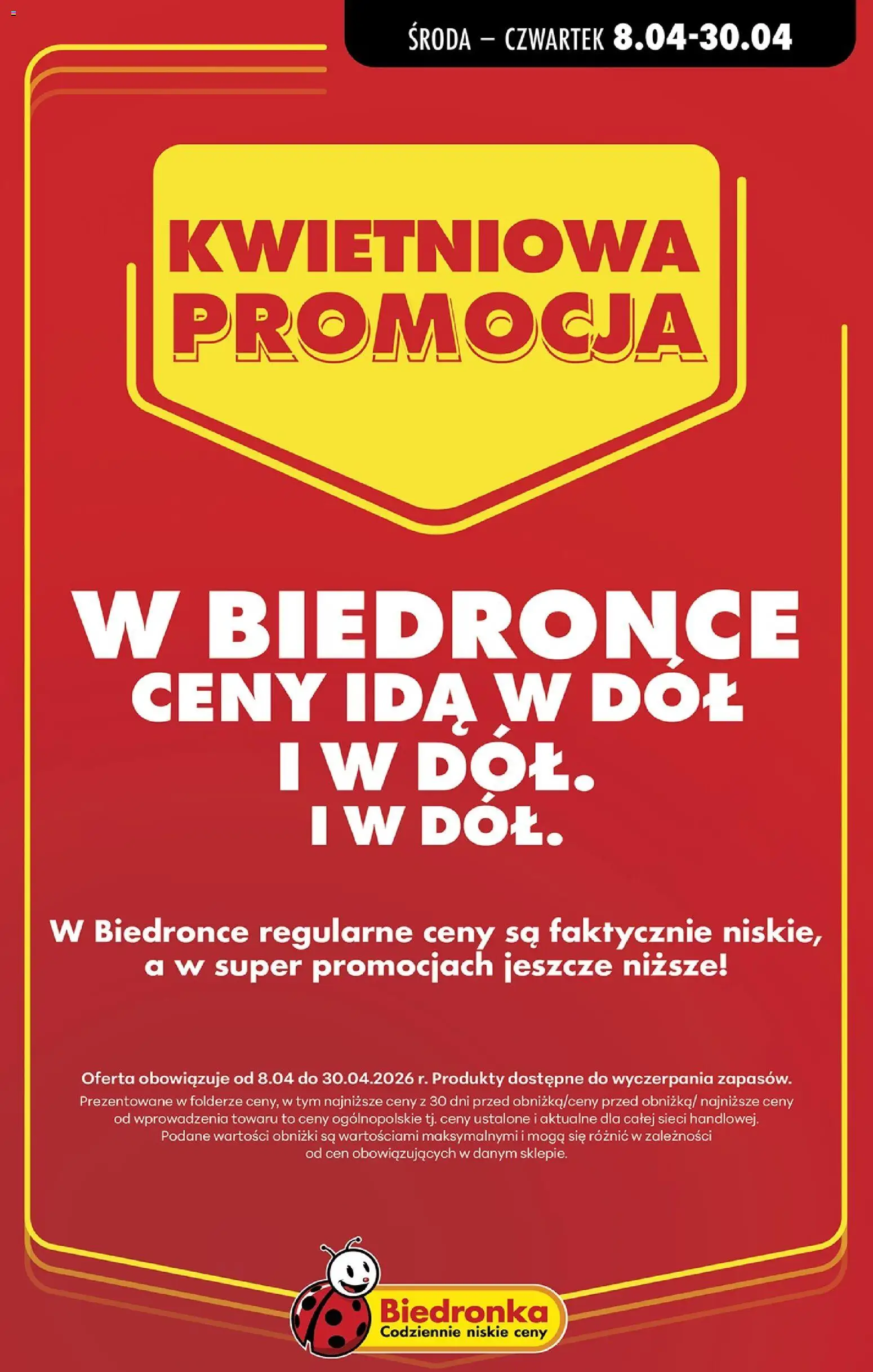 Biedronka gazetka - Kwietniowa promocja od 08.04.2026 | Strona: 21