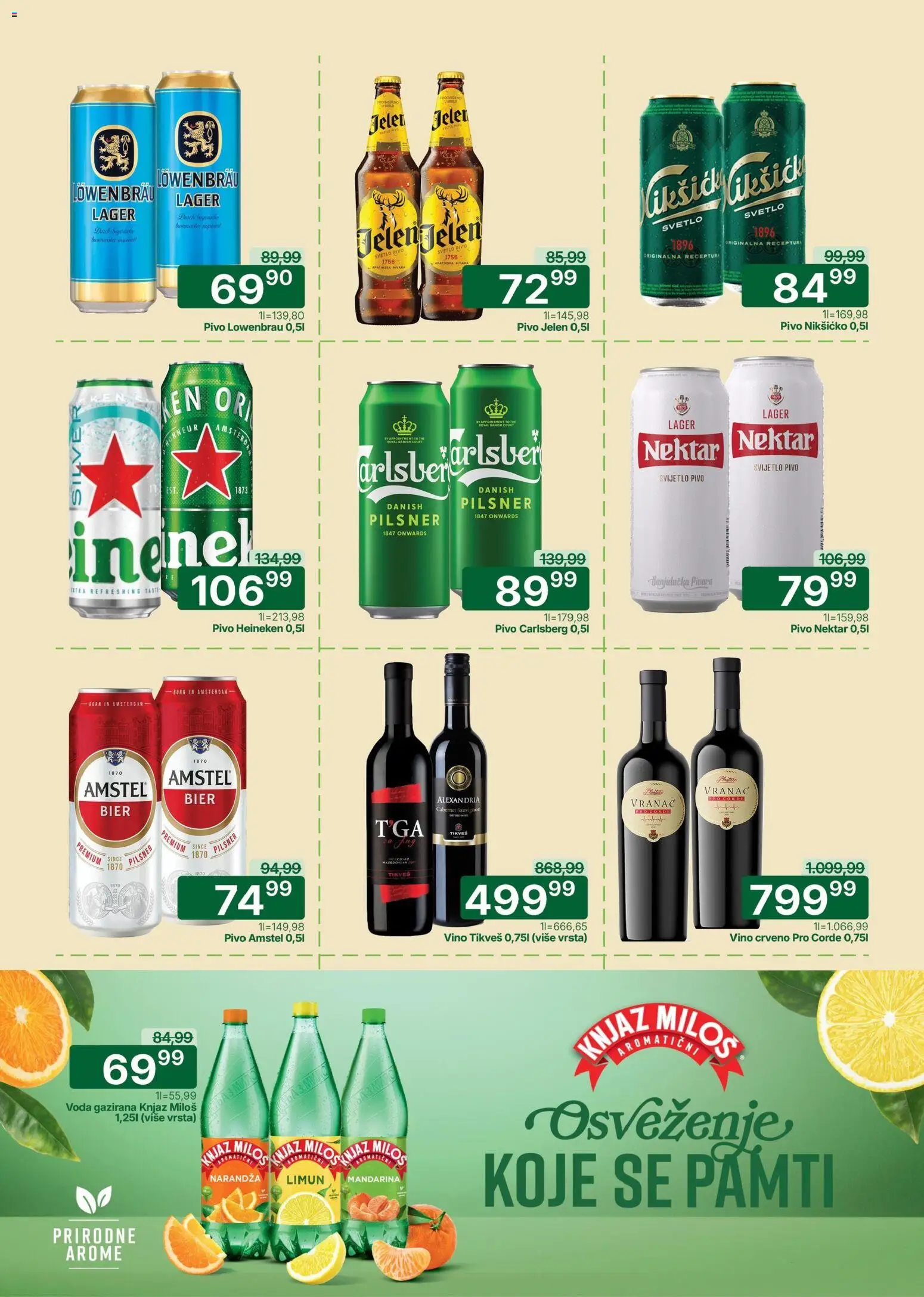 Univerexport katalog - važi od 13.04.2026 | Strana: 23 | Proizvode: Amstel, Cabernet Sauvignon, Nektar, Limun