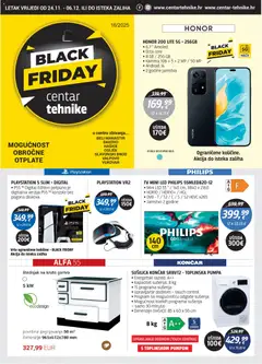 Black Friday Centar Tehnike - Pregled kataloga iz trgovine Centar Tehnike, vrijedi od 24.11.2025