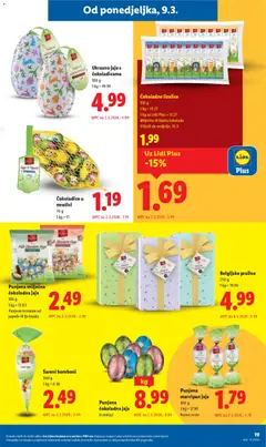 Šareni bomboni, 300 g - Pregled kataloga iz trgovine Lidl, vrijedi od 09.03.2026 | Stranica: 19
