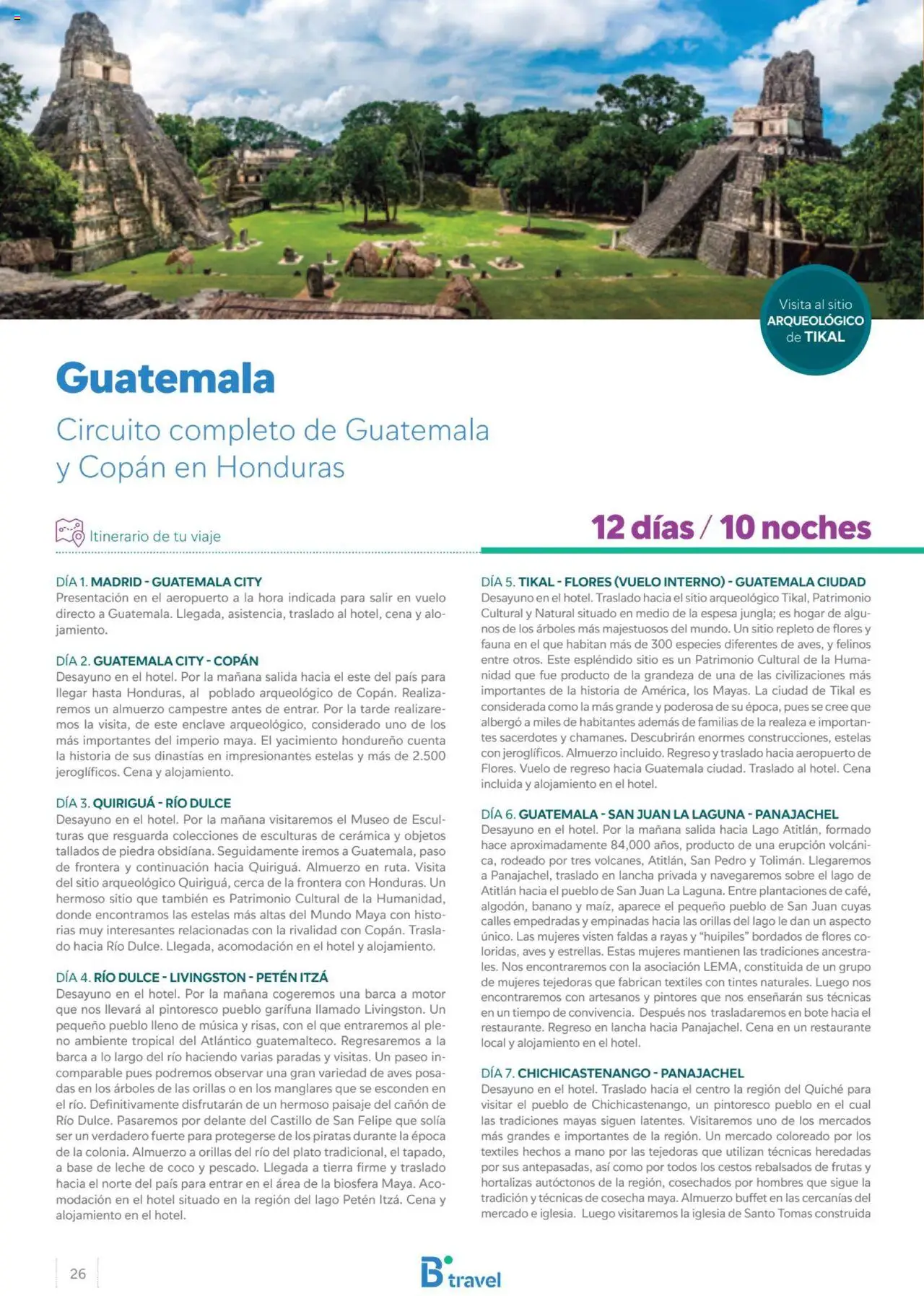 B the travel brand Viajeros Expertos 2025 │ válido desde el 30.09.2024 | Página: 26 | Productos: Faldas, Leche