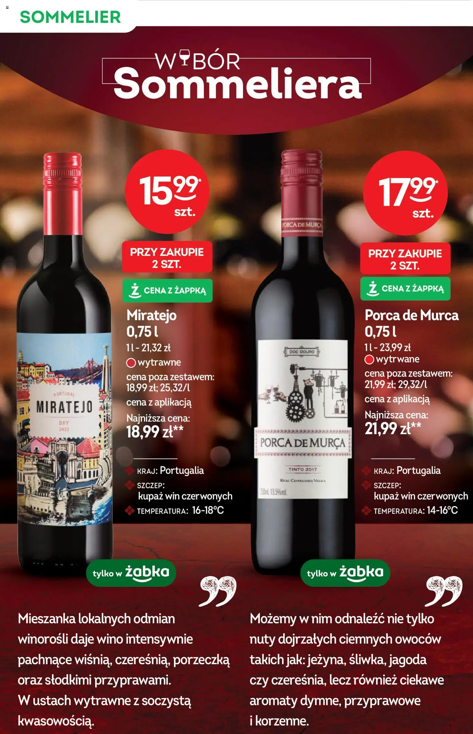 Żabka Gazetka - Katalog win od 10.12.2025 | Strona: 8 | Produkty: Porzeczka, Wino