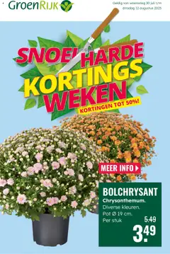 GroenRijk - Folder - Voorbeeld van een folder van GroenRijk, geldig van 30.07.2025