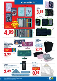 Lidl leták │ platný od 21.07.2025 | Strana: 47 | Produkty: Hodinky, Watch, Peračník