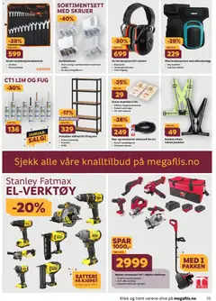 Forhåndsvisning av Megaflis kundeavis gyldig fra 02.01.2026 | Side: 15