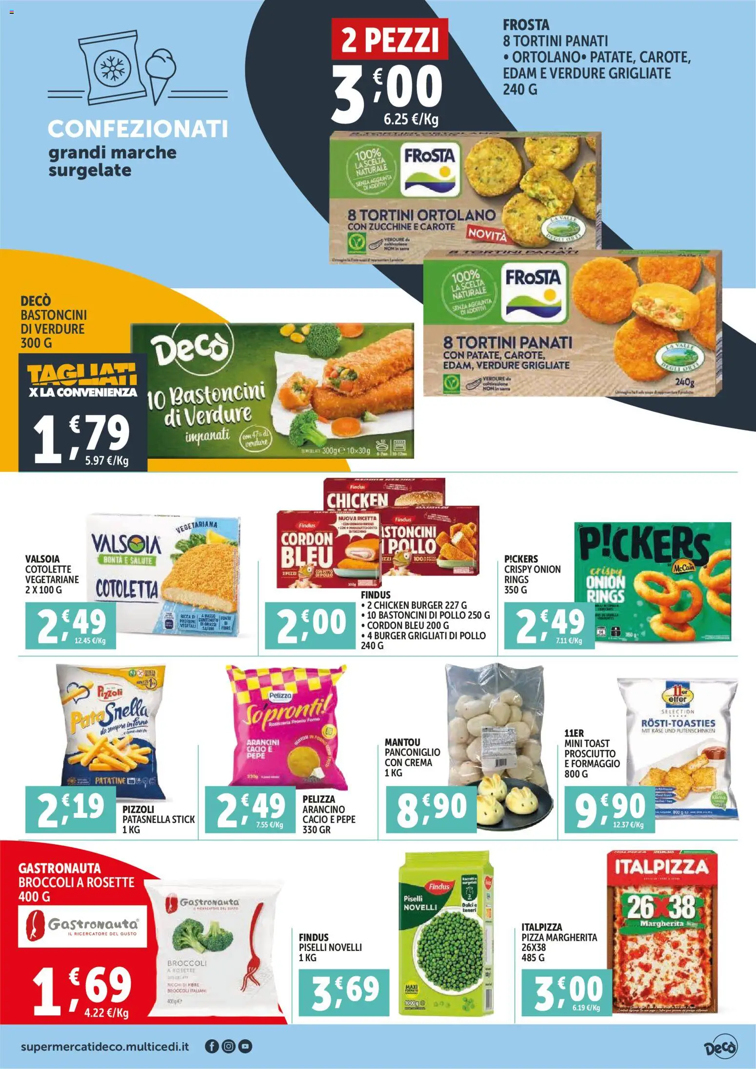 Volantino Decò del 11.02.2026 | Pagina: 7 | Prodotti: Pizza, Pollo, Pepe, Prosciutto