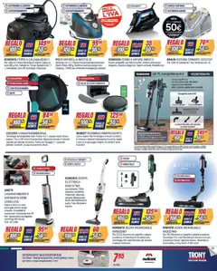 Anteprima del volantino Trony Calabria catalogo valido a partire dal 30.10.2025 | Pagina: 13 | Prodotti: Spazzola, Scopa elettrica, Telecomando, Robot