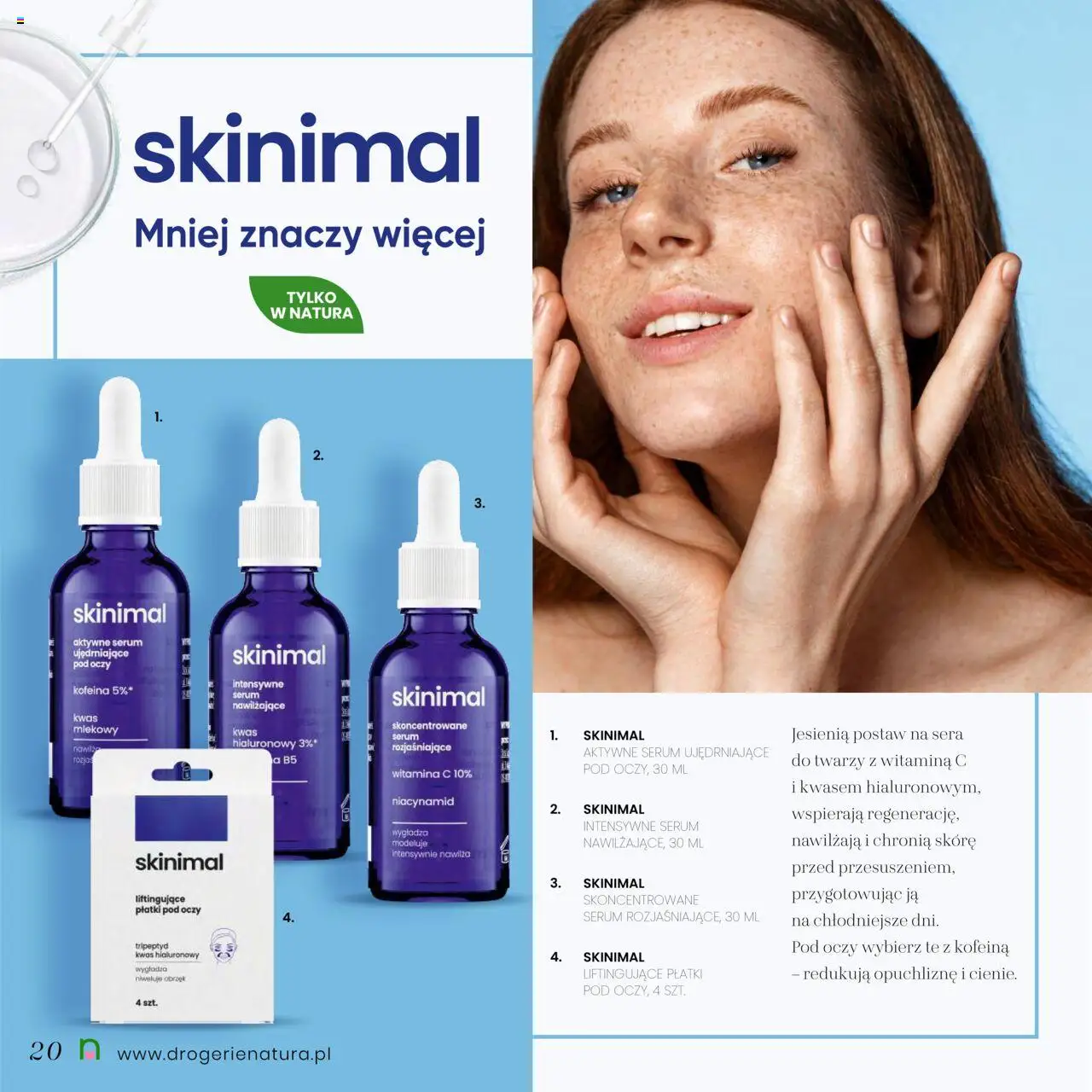 Drogerie Natura Gazetka - Jesienne Inspiracje od 01.10.2025 | Strona: 20 | Produkty: Płatki