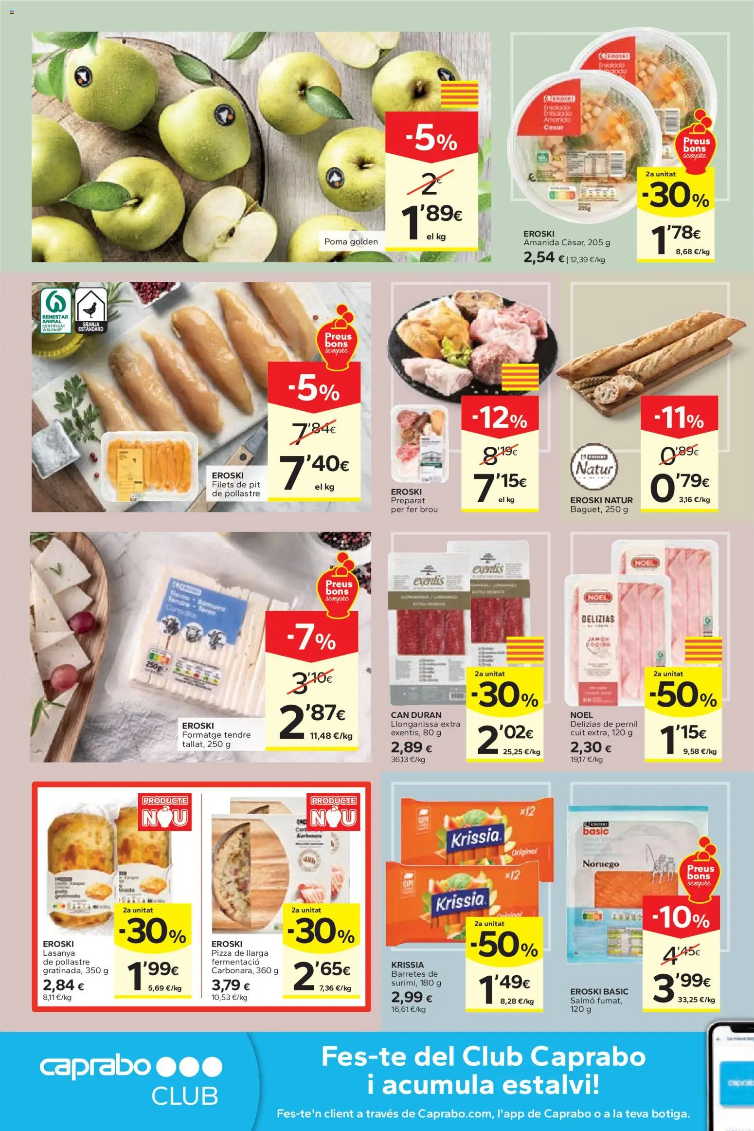 Caprabo folleto │ válido desde el 05.01.2026 | Página: 2 | Productos: Pizza