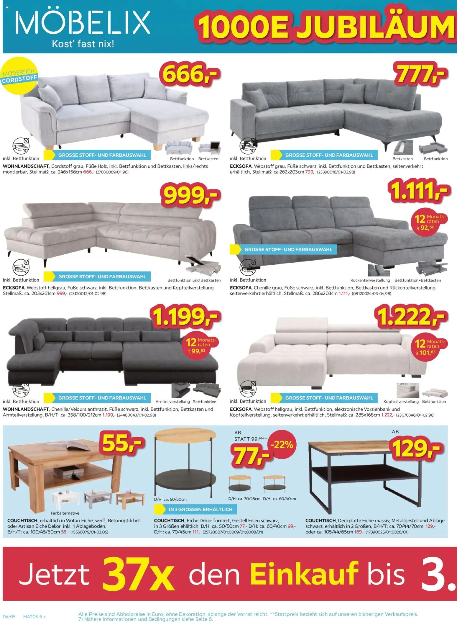Möbelix Angebote gültig ab 10.03.2026 | Seite: 4