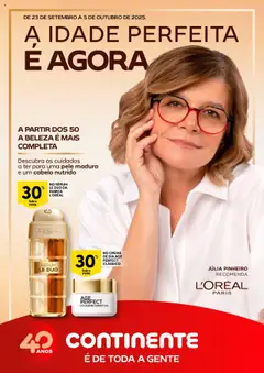 Pré-visualização Continente - Beleza: A idade perfeita é agora válido de 23.09.2025