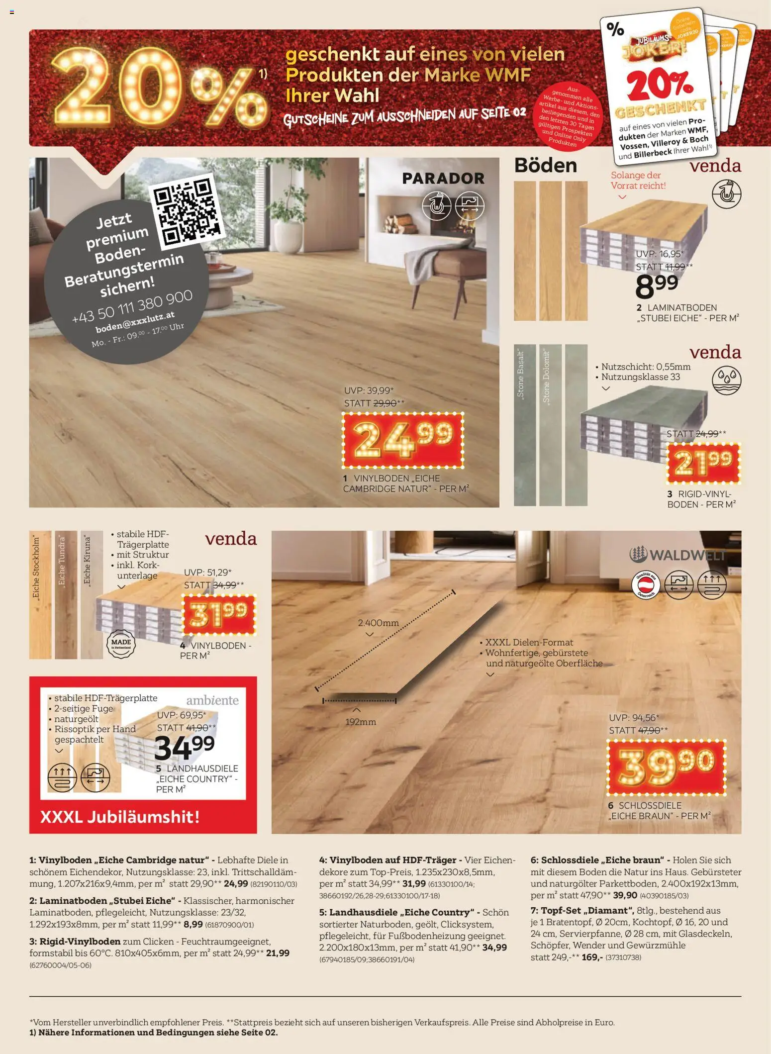 XXXLutz Jubiläums - Joker gültig ab 04.11.2025 | Seite: 22 | Produkte: Uhr