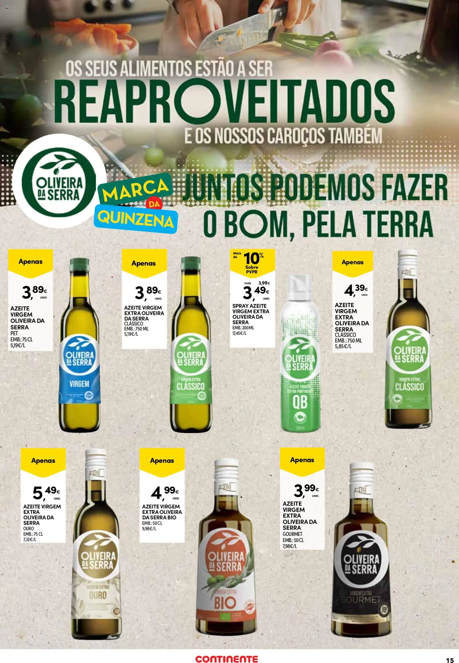 Continente Açores  │ válido de 16.04.2026 | Página: 15 | Produtos: Azeite