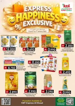 Preview of KM Trading - Express happiness exclusive valid from 05.01.2026
