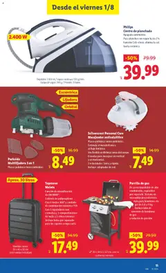 Lidl - Apertura Baza │ válido desde el 01.08.2025 | Página: 11 | Productos: Maleta, Bolsa, Adaptador, Parrilla