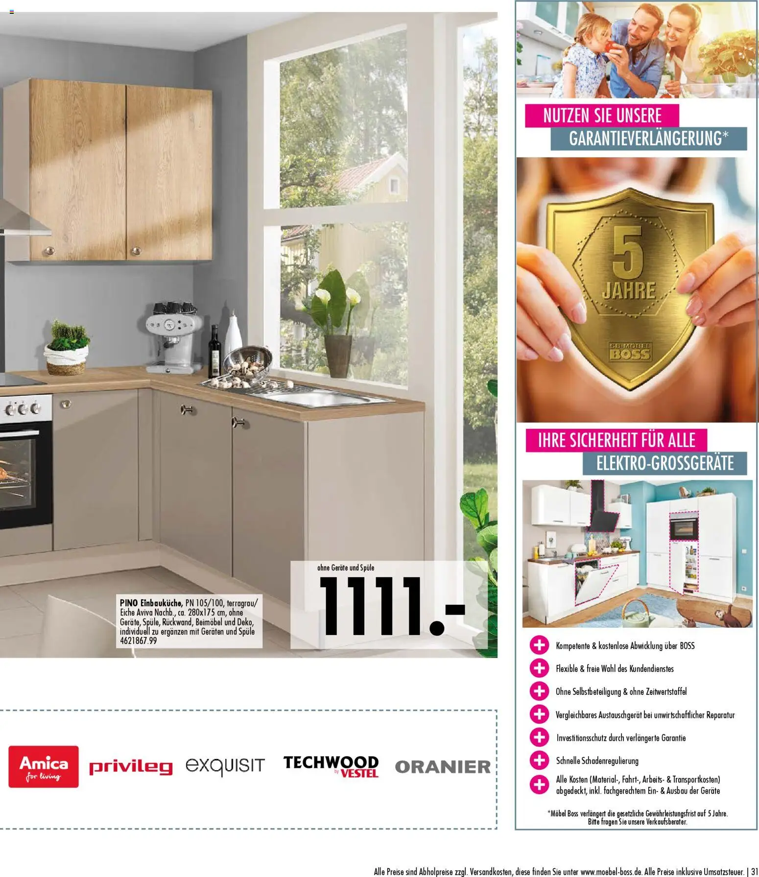 SB Möbel Boss Küchenkatalog 2026 – gültig ab 09.04.2026 | Seite: 31