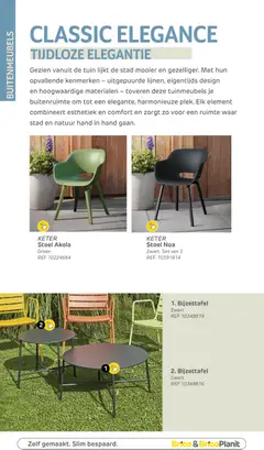 Brico - Tuincatalogus - Voorbeeld van een folder van Brico, geldig van 10.03.2026 | Pagina: 12 | Producten: Stoel