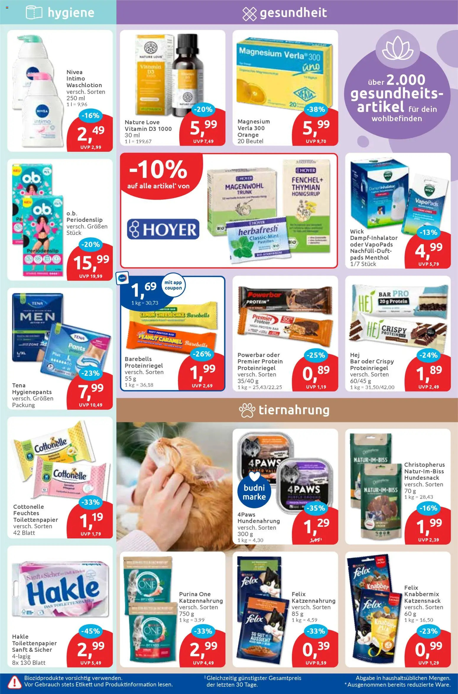 Budni Prospekt 	 – gültig ab 17.11.2025 | Seite: 5 | Produkte: Purina one, Toilettenpapier, Feuchtes Toilettenpapier