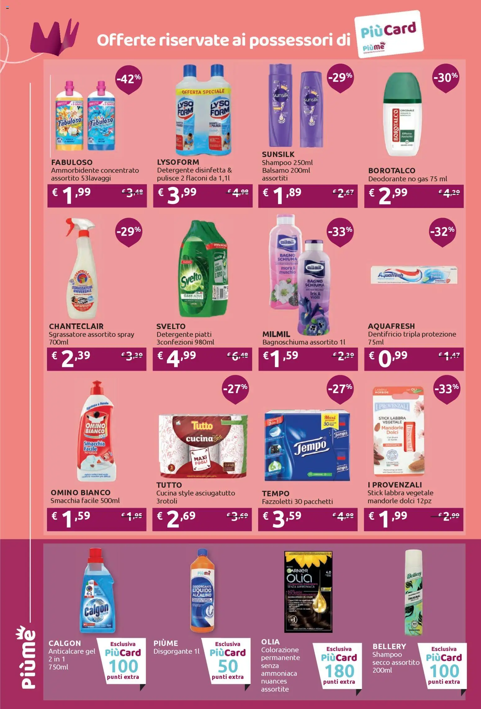 Volantino IperSoap del 27.10.2025 | Pagina: 10 | Prodotti: Deodorante, Dentifricio, Fazzoletti, Bagno