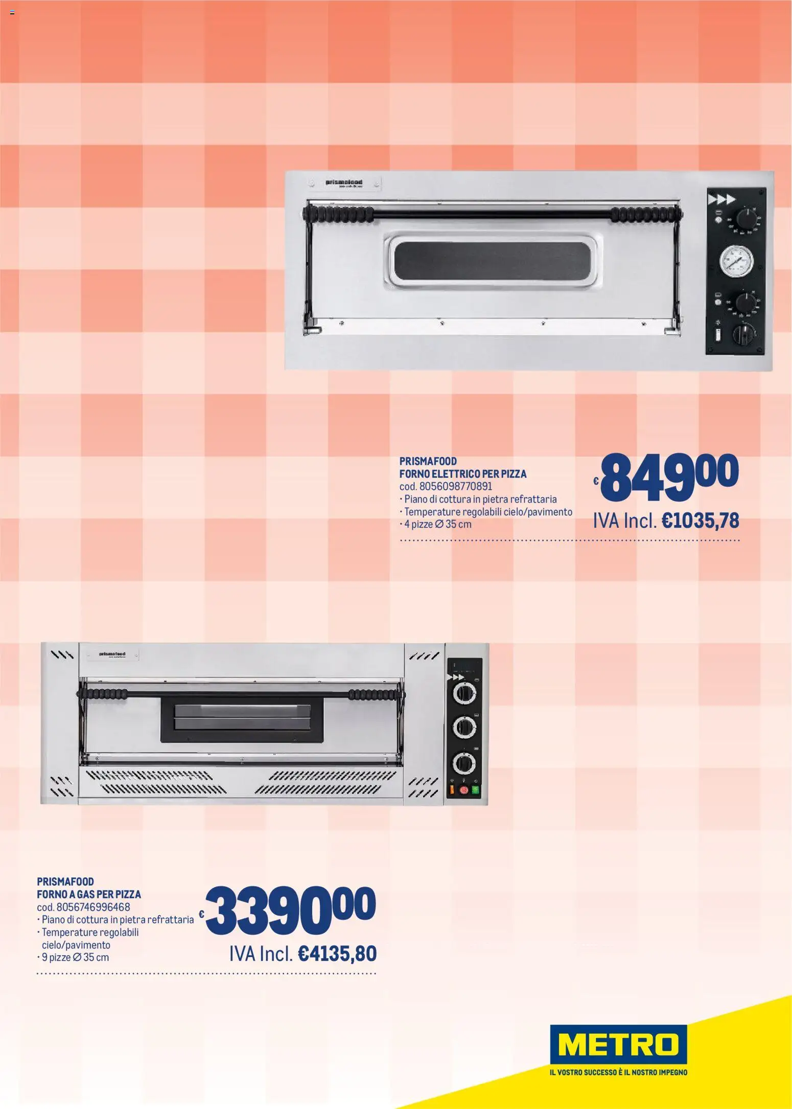 Volantino Metro del 12.01.2026 | Pagina: 12 | Prodotti: Pizza, Forno, Forno elettrico