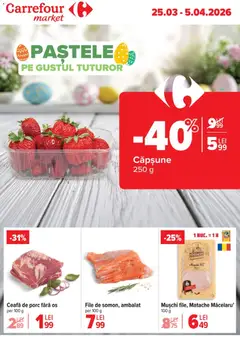 Ofertele Carrefour valabile de la 25.03.2026